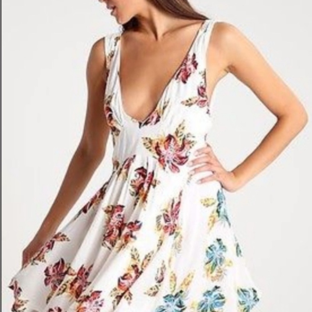 Free People Floral Print Summer Dress - Picture 4 of 12